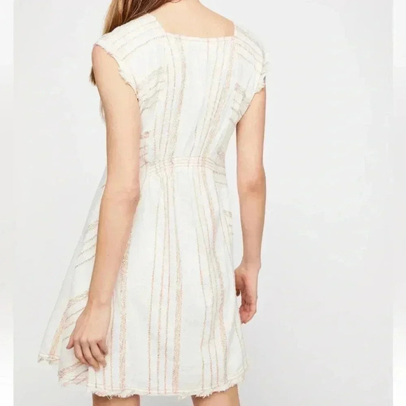 Free People Cactus Flower Mini Dress size S - Picture 4 of 9